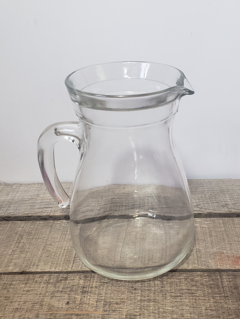 VINTAGE CERVE Clear Glass Carafe Pitcher